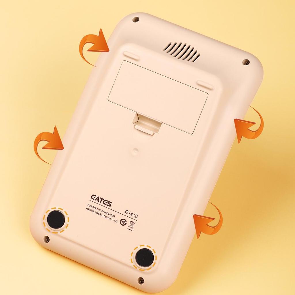 Compact Creative 12-Bit Sugar Cube Voice Calculator for Office Use