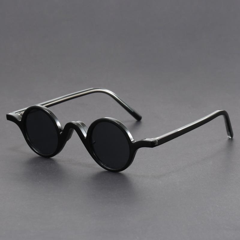 Personalized Retro Small Round Myopia Sunglasses - Unisex Punk Trendy Cute Soft Girl Harajuku Style