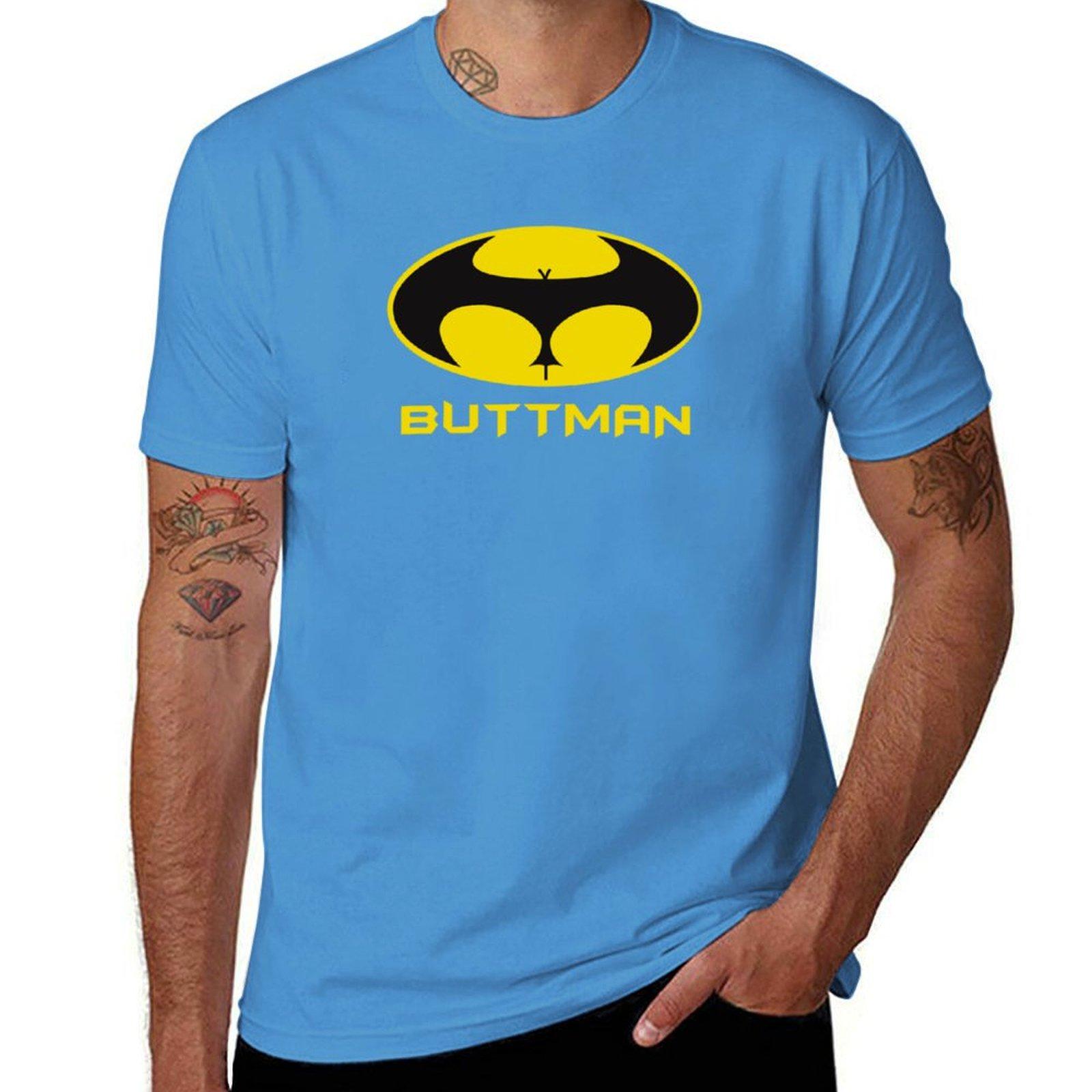 

BUTTMAN T-Shirt graphics plus size tops customs design your own black t shirts for men S