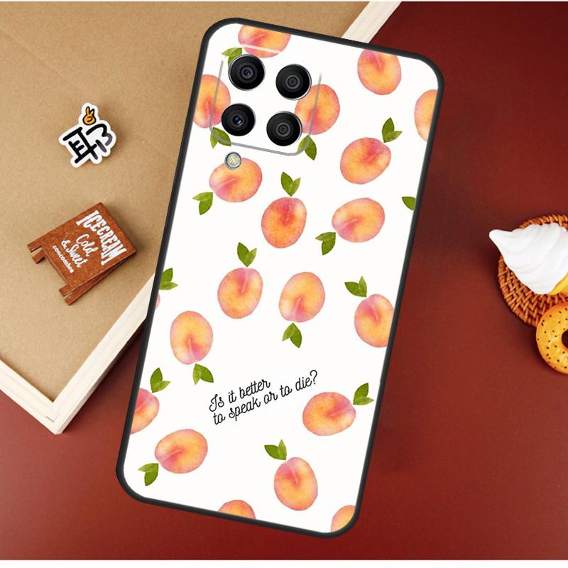 Call Me By Your Name Peach Case For Samsung Galaxy M13 M53 M51 M31 M11 M14 M34 M54 M12 M32 M52 M16 M36 M56 M15 M35 M55