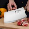 WXCOO Chinese-style Slicing Knife Multi-functional Sharp Chopping Chef Knife Stainless Steel Kitchen Knife Cooking Cutter Tools