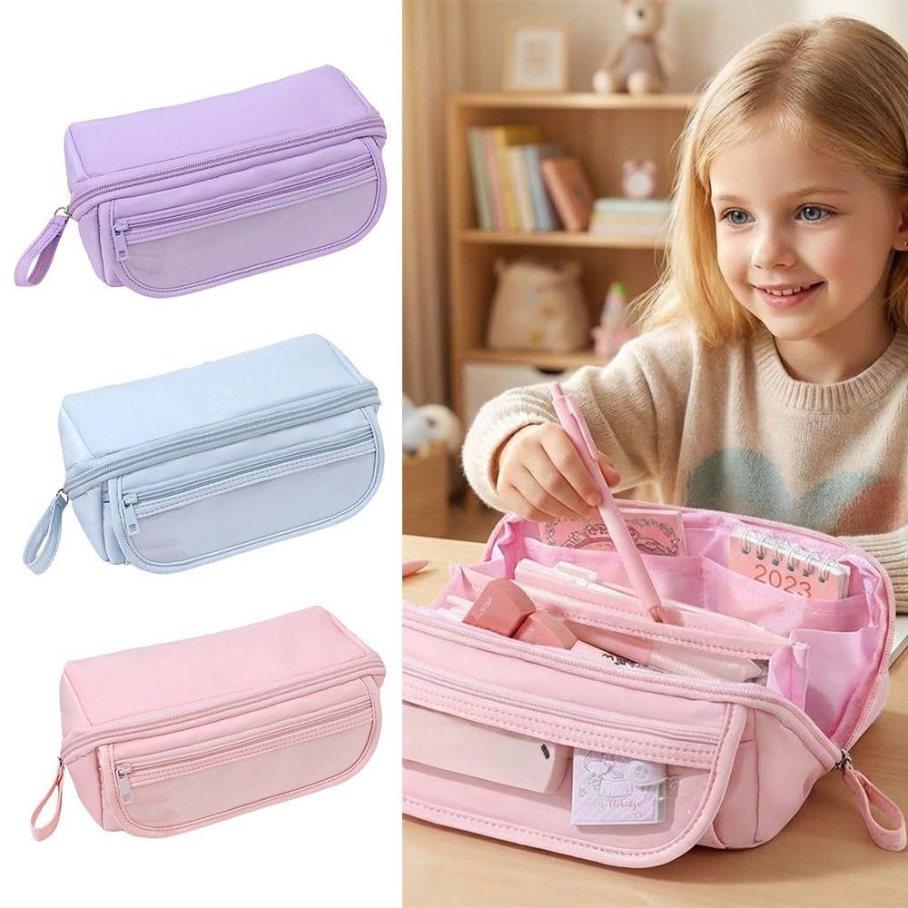 9-Layer Pen Bag Cartoon Stationery Bag New Pencil Case  Students