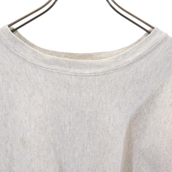 Champion Mono-Red Replica Mono-Color Tag Made in USA Long sleeve sweat trainer Men's Used