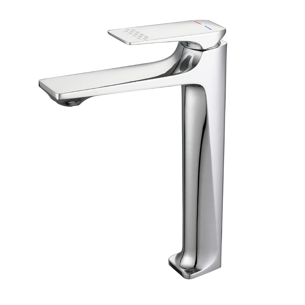Matte Black Bathroom Basin Faucet Gold Deck Mount Hot Cold Water Mixer Sink Tap Simple Style Single Hole Bath Sink Faucets Crane