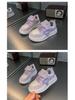 2025 Autumn Korean Style Girls' Heart Low-Top Canvas Sneakers for Children