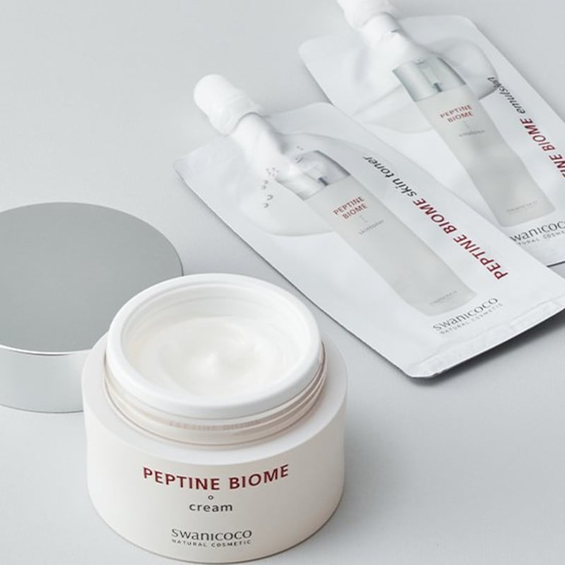 [Swanicoco] Peptide Biome Cream 50ml (+Peptide Biome Skin 10ml + Lotion 10ml included)