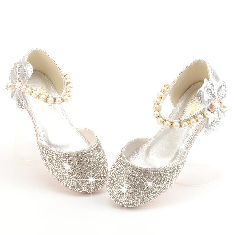 

Girls leather shoes, new spring and autumn models, stylish children s bow princess shoes, Korean style soft-soled single shoes for girls 25Code/16.5cm
