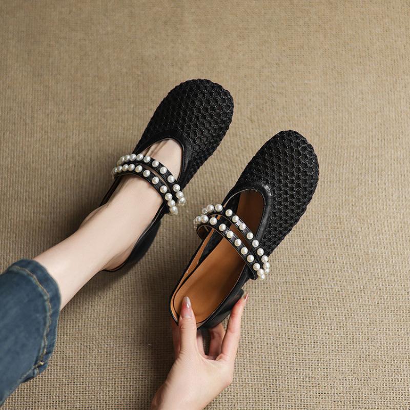 

Summer women s bag head cool slippers casual one-pedal size women s shoes solid color new soft-soled flat-soled slippers women 43 (customized non-return and exchange) чёрный