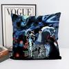 Anime S-Solo Leveling Pillow Case Square Pillow Bedroom Sofa Leisure Comfort Cushion Car Living Room Home Decoration