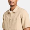 Timberland Camicia Polo a Maniche Corte Tinta Unita Misto Lino Uomo camicie TB0A5SK7Y941