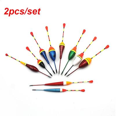 2PCS New Fluctuate Mix Size Slip Drift Tube Light Stick Floats Floats Bobbers Fishing Lure Indicator