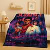 Classic Scarface Tony Gang Movie Flannel Blanket,Ultra Soft Plush Throw for Home Bedroom Bed Sofa Cover Office Picnic Kids Gift