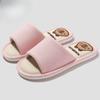 Fashion Capybara Summer Women Slippers Cute Cartoon Home Slippers Comfortable Platform Ladies Fashion Linen Indoor Slipper Wholesale