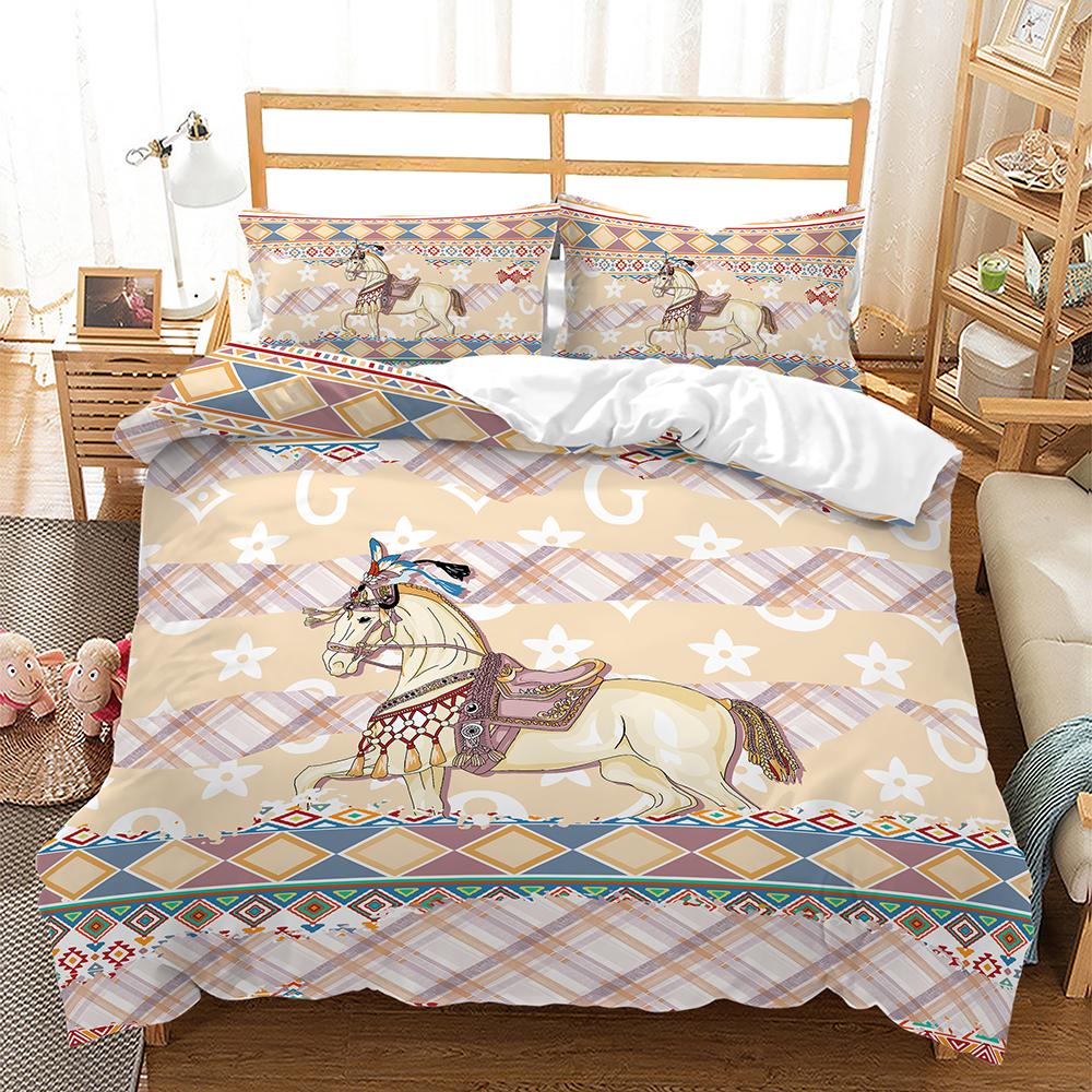 Cartoon Animals Frog chick Alpaca 3D Duvet Cover Bedding Set Comforter Linen Pillowcases Room Decor Single Double King Queen
