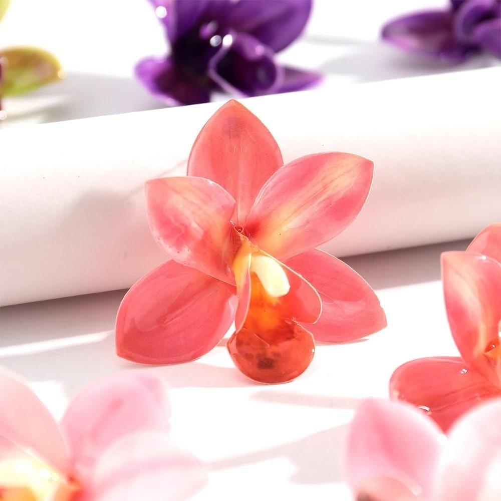 1 Pair Exaggerated Design Flower Stud Earrings Elegant Boho Earrings  Women Accessories