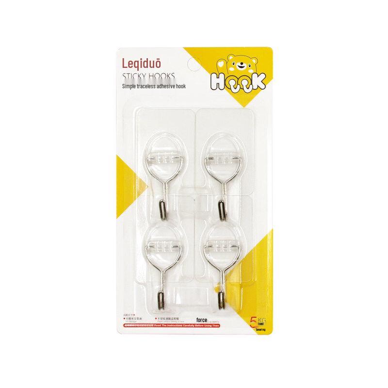 LIEI Transparent Adhesive Wall Hooks