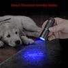 Portable  Black  Light  Flashlight Child Pet Urine Stain Detector Handheld Flashlight Detector