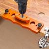 Drilling Jig Hole Guide Concealed Drill Guide 35mm Hole Locator High Precision Woodworking Tool Positioning Quiet Drilling