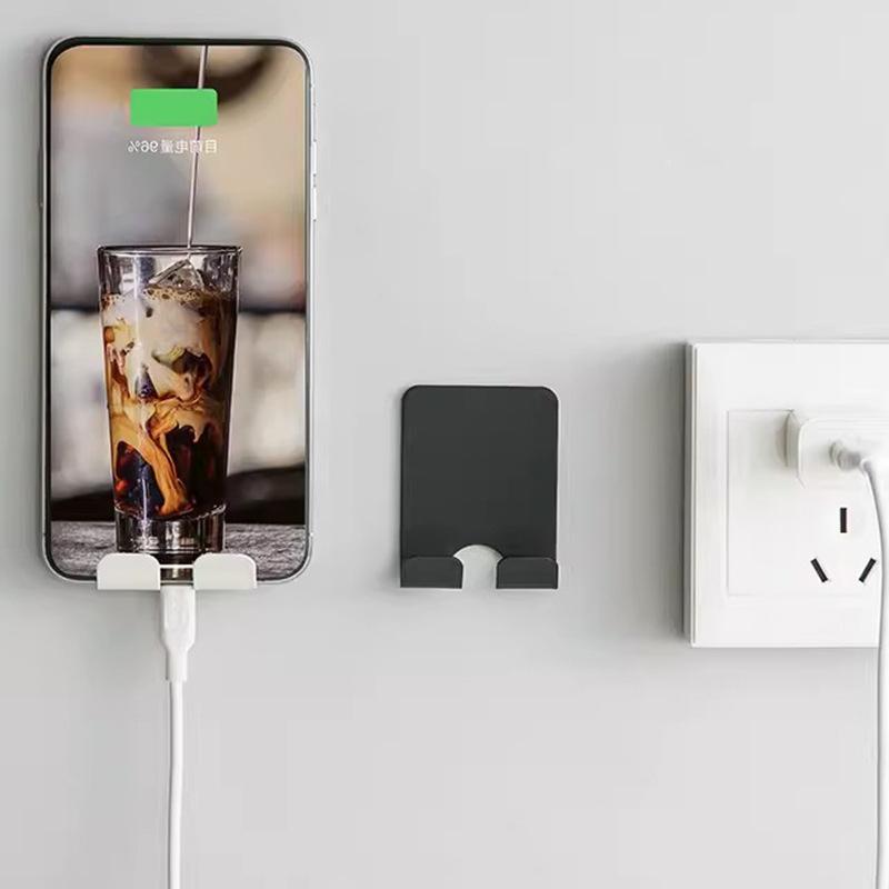Power Cord, Plug Hook, Wall-mounted Razor Bracket, No Punching, Strong Paste Hook, Bathroom Razor Hanger.