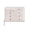 Simple Korean Bow Wallet Ultra Thin Short Clutch Card Bag Multi- Zipper PU Leather Card Holder Travel Coin Purse