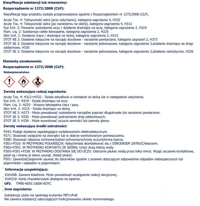 Śnieżka Supermal Nitro 0,8L Czerwona