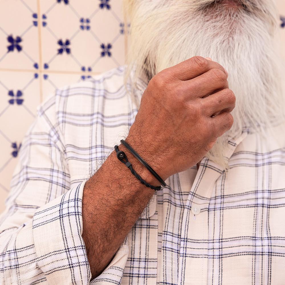 Pig&Hen Easy Ed Bracelet - Black X Black