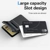 Universeller magnetischer Handy-Kartenhalter mit Ständer, Brieftaschen-Case mit Kickstand für iPhone Samsung