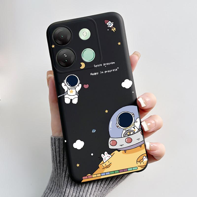 Cute Case For Infinix Smart 7 HD / Smart 7 Plus Fundas Coque Printing Shell Protective Cover Soft Silicone Cartoon Phone Casing
