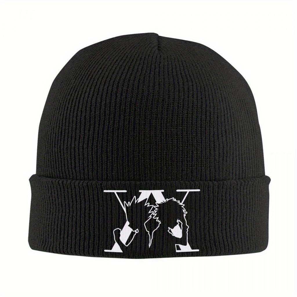 Hunter X Hunter Knit Hat Beanies Winter Hats Warm Unisex Fashion Caps Unisex Women