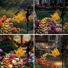 Solar Fairy Watering Can Lights Waterproof Garden Lights Outdoor Hanging LED Solar Kettle Lamp for Patio Villa Path Lawn Decor