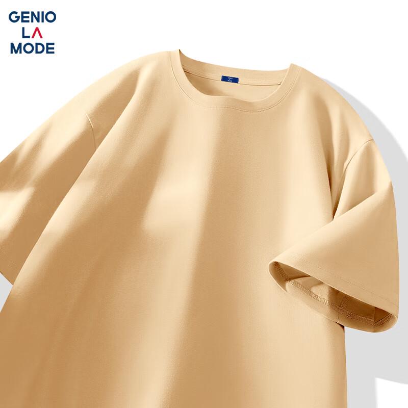 GENIOLAMODE Men s Loose-Fit Graphic Cotton T-Shirt M