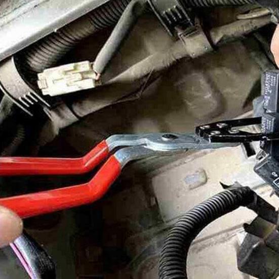 Szczypce do wyciągania przekaźników Narzędzie do usuwania przekaźników i bezpieczników samochodowych Wąskie końcówki Rączki Szczypce do ciasnych miejsc Ściągacz ramienia wycieraczki