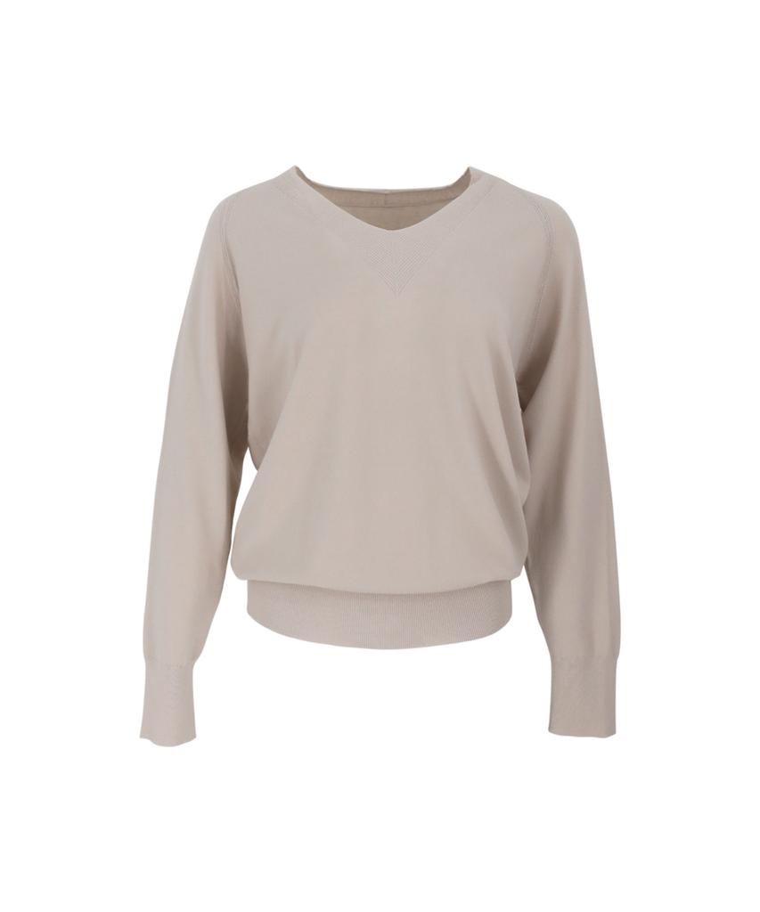 Baseukala V-Neck Raglan Long Sleeve Knitwear (6Colors)