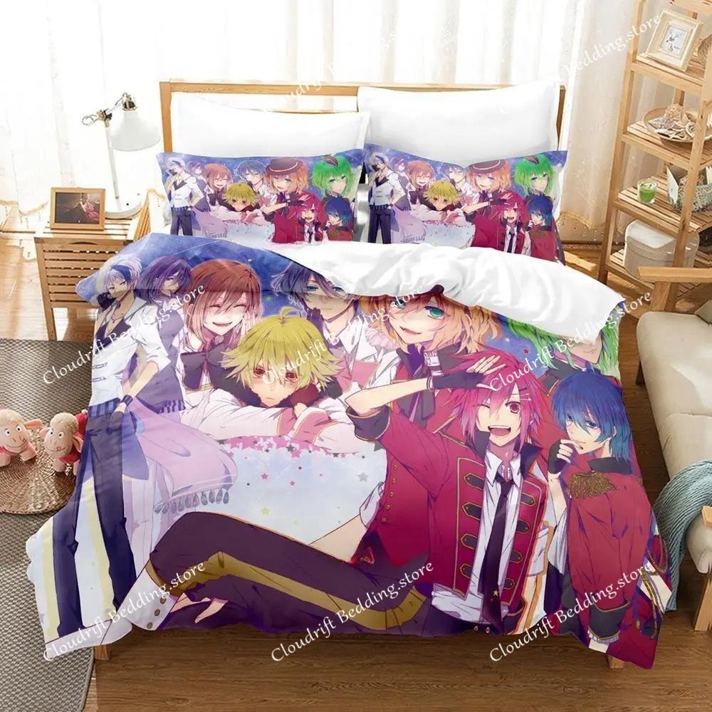 New 3d Print Anime Marginal #4 Bedding Set Boys Girls Twin Queen King Size Duvet Cover Pillowcase Bed Boys Adult Home Textile