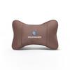 Car Headrest Suede Pillow Seat Memory Foam Accessories Valve Cap For VW Golf Amarok T5 Phaeton Teramont ID3 Tiguan T-Cross Passa Ze8
