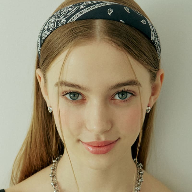 

VVV Пейсли Объемная Повязка pink