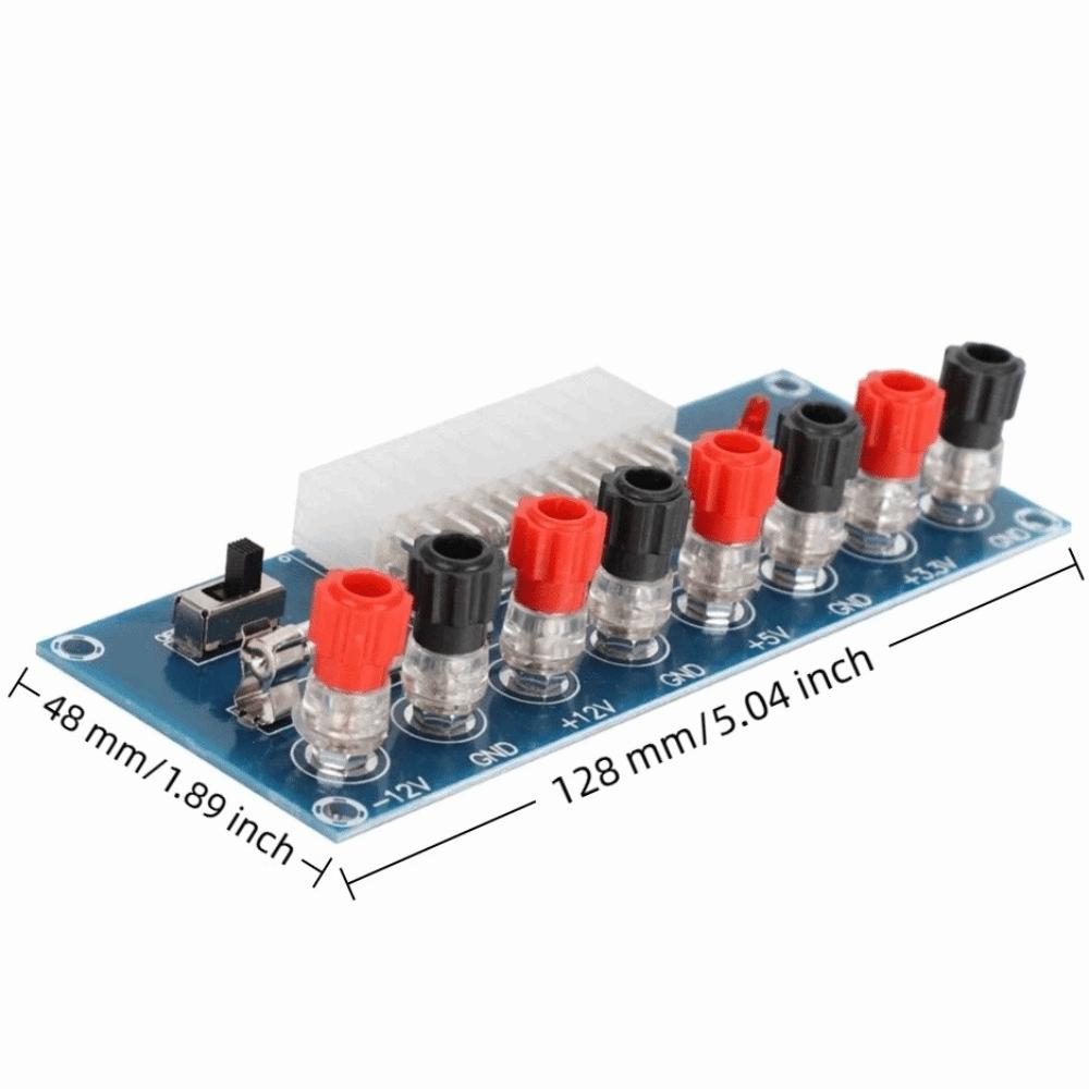 24 Pin Compatible with ATX Power Supply 3.3V 5V 12V Power Switch XH-M229  Desktop Computer
