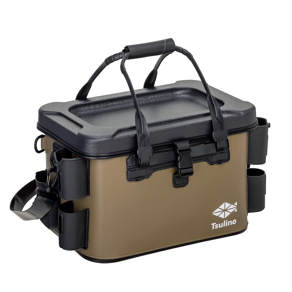 Tsulino Tackle W360 x D250 x H255mm Bag, Khaki,