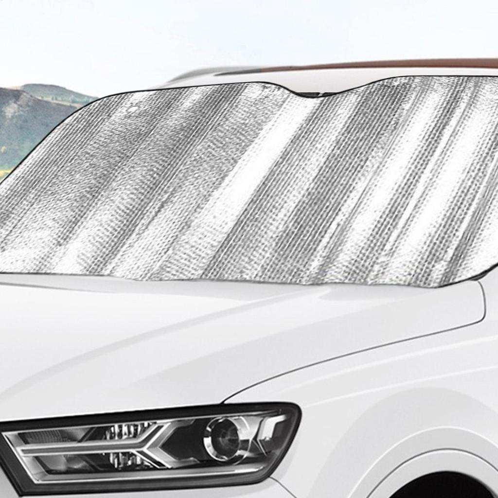 Car Windshield Sunshade Car Sun Protection and Heat Insulation Sunshade Foldable Protects against UV for compact cars