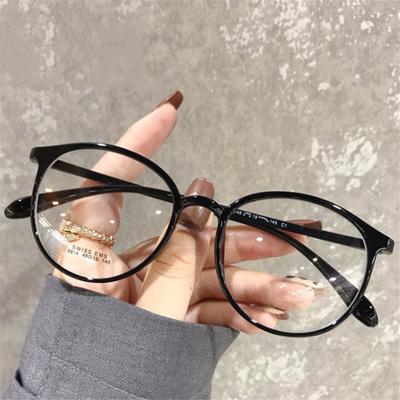 Krótkowzroczność Okulary korekcyjne Kobiety Mężczyźni Vintage Okrągłe okulary Anty-niebieskie Światło Krótkowzroczność Okulary Unisex