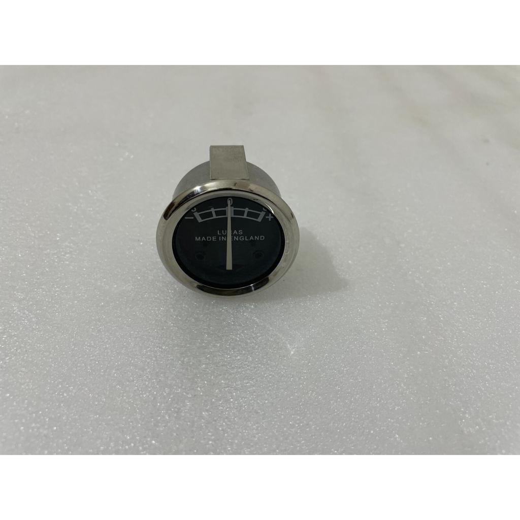 8 Amp Ammeter Ampere Meter Repro Lucas For Norton Bsa Triumph Ariel AJS |Fit