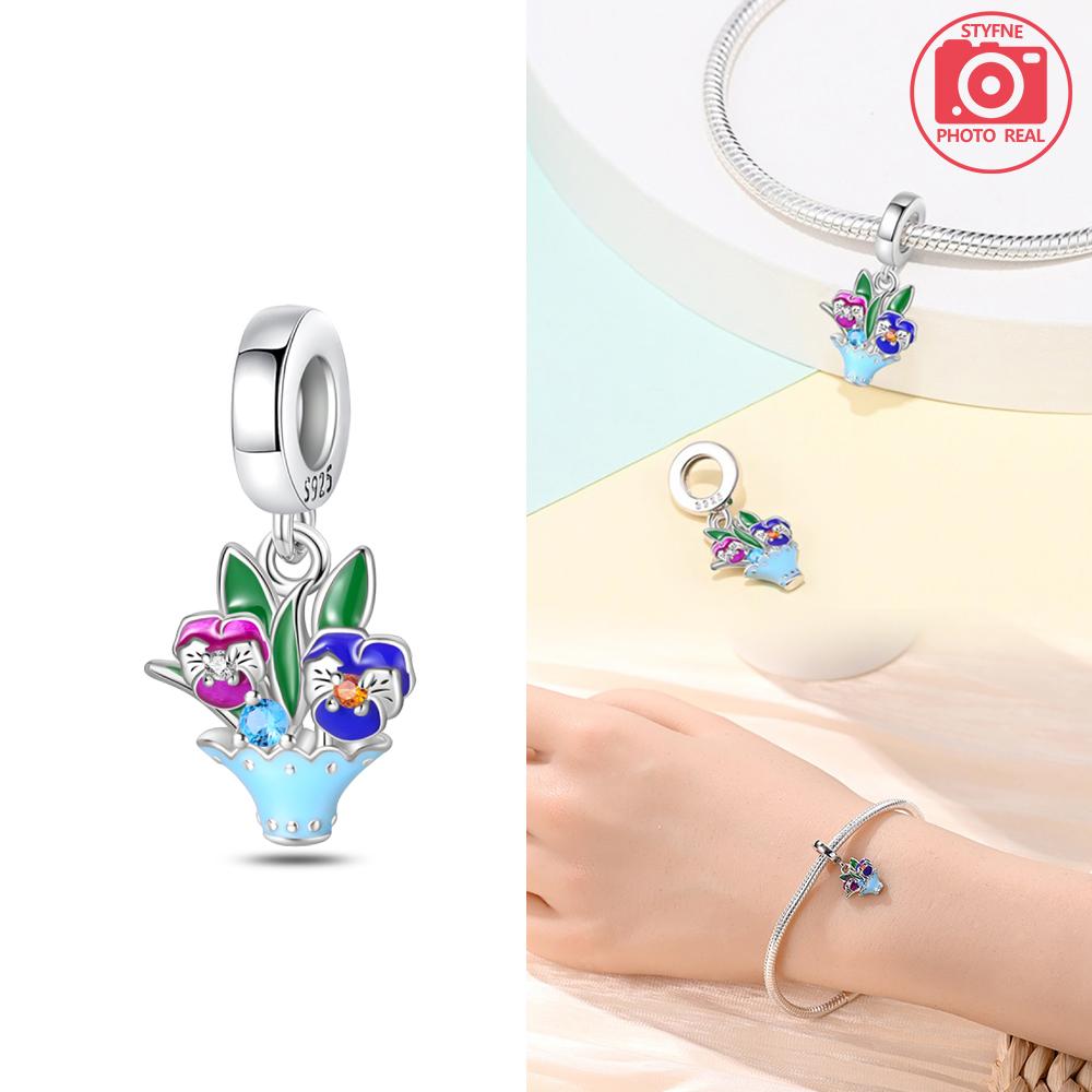 Charms Plata Mystery Butterfly Beads Copper Colors For Charms Copper Colors Original Bracelet For Jewelry Making