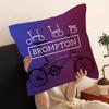 Brompton Logo Cushion Cover Inches Farmhouse Decor Home Throw Pillow Covers For Couch Decorations