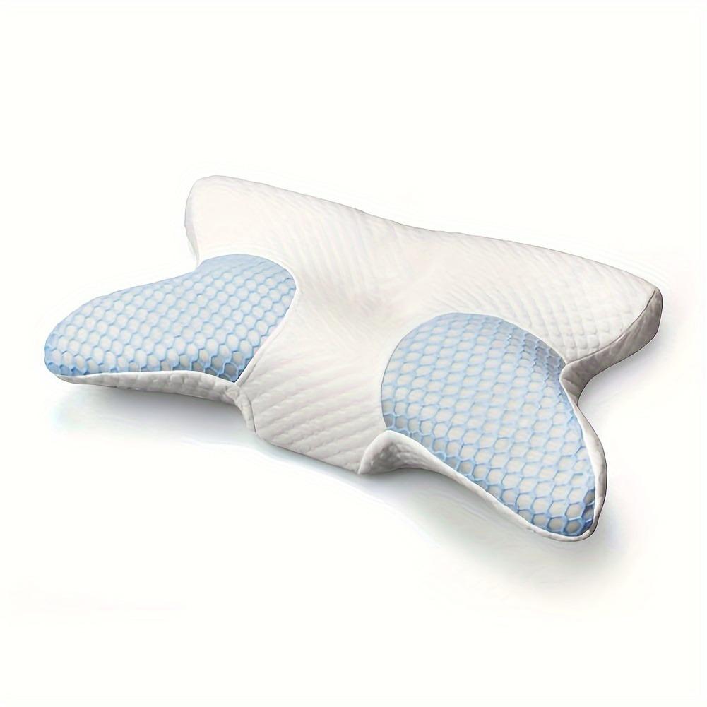 Ergonomic Contour Pillow Relief Orthopedic Correction Comfortable Butterfly Design for All Sleep Positions Supportive Neck