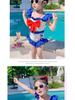 Girls' Trendy Sleeveless Slimming Surf Swimsuit