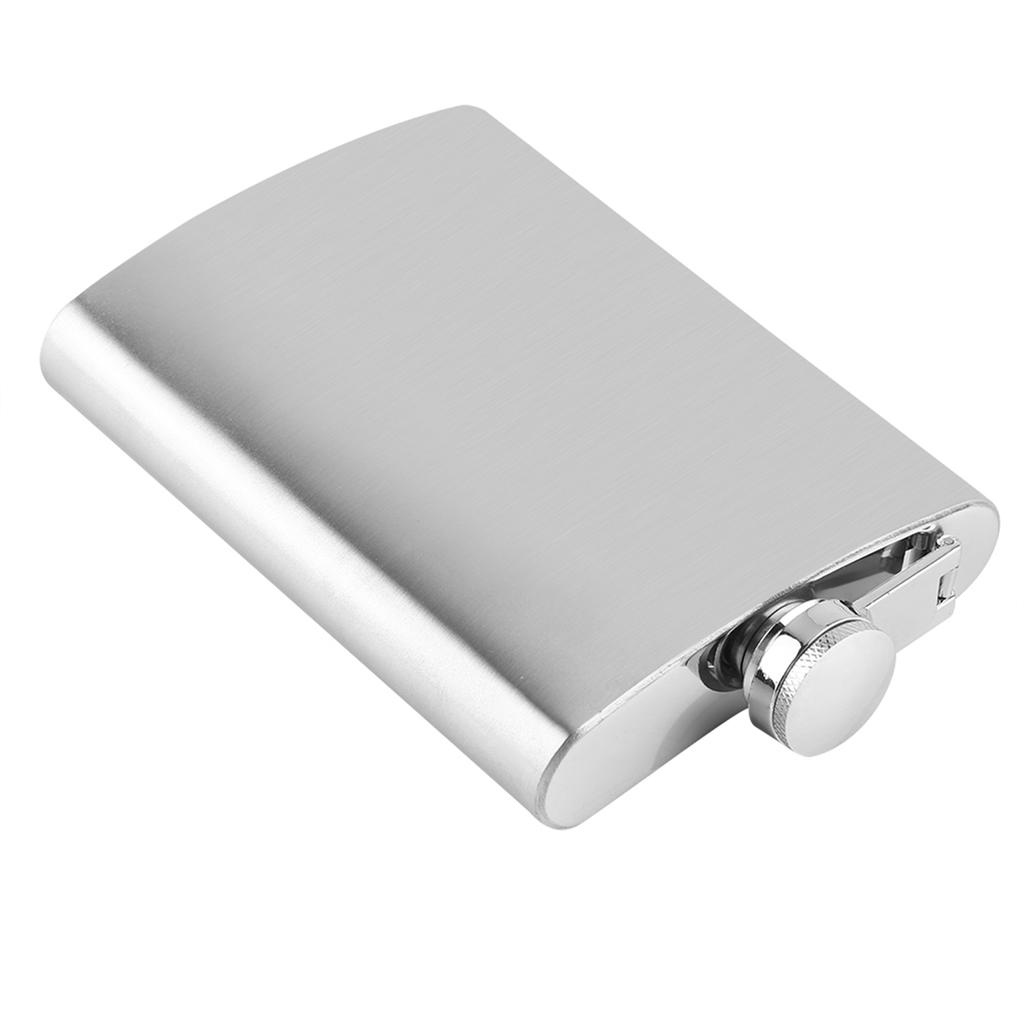Stainless Steel Flask Pocket Bottle for  Whiskey Liquor Wine Alcohol