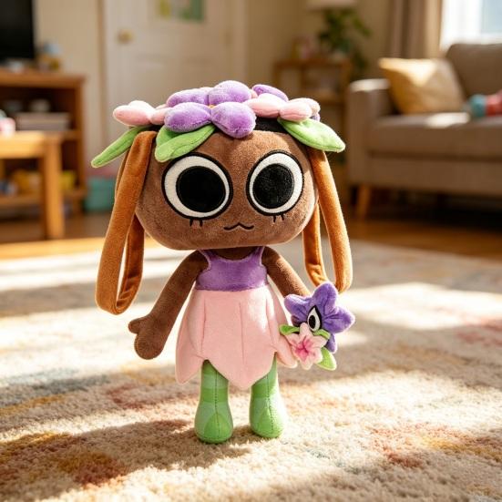 Cartoon Horror Plush Doll, Soft Stuffed Animal Toy for Game Fans, Cute Ragdoll for Kids Boys Girls, Birthday Gift for Friends