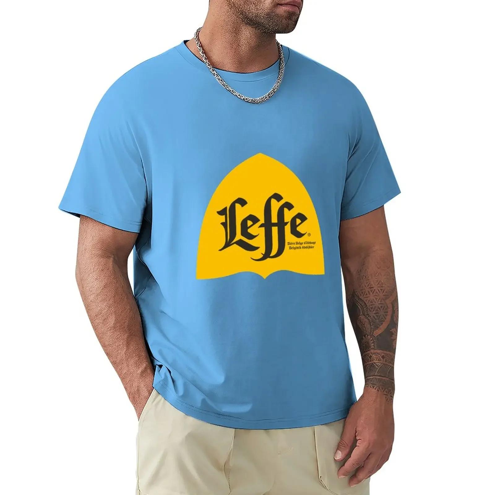 ZheXiong TEE leffe bier belgisch TShirt tops sneldrogend koreaanse mode Heren katoenen t-shirt L