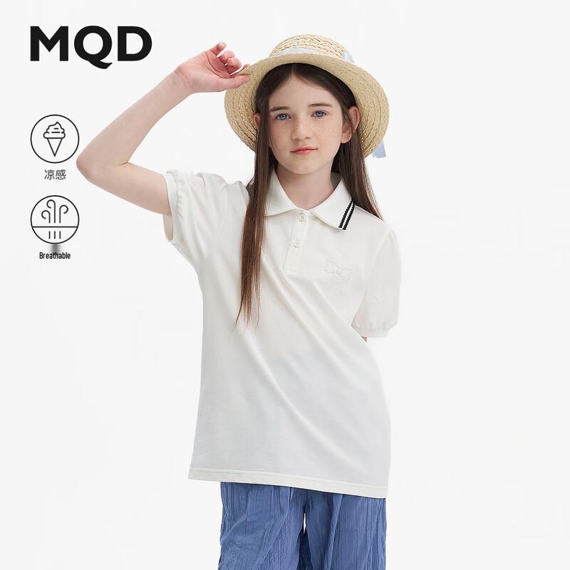 MQD Girls  Cooling Polo Shirt 140
