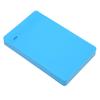 2.5in Hard Drive Enclosure USB3.0 Plug and Play Mobile HDD Enclosure External HDD Case Adapter for Windows for OS Blue